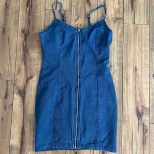 Love J Women’s Size Small Zipper Jean Dress